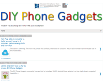 Tablet Screenshot of diyphonegadgets.com